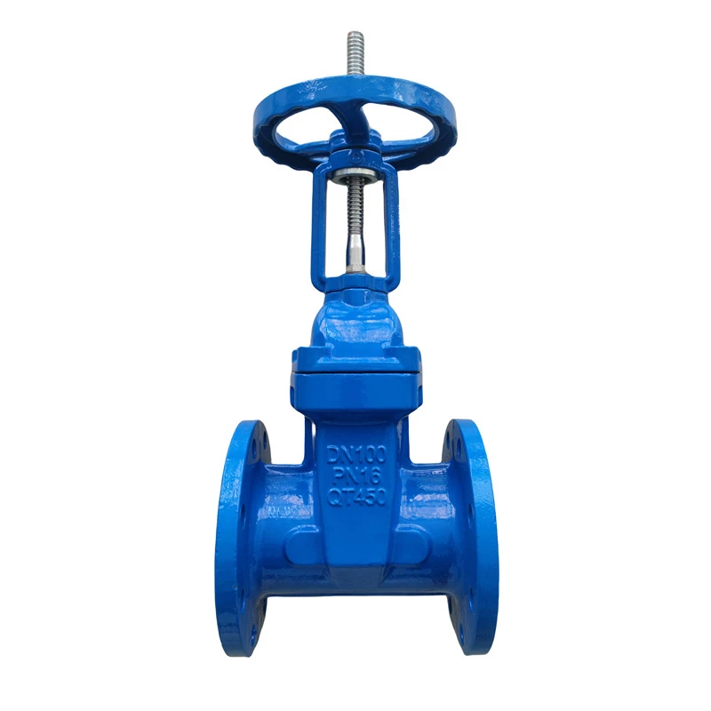 Válvula de gaveta com flange dupla