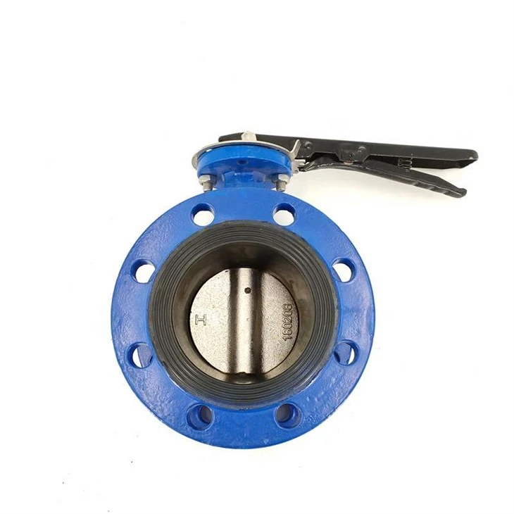 Manusear válvula de borboleta de flange
