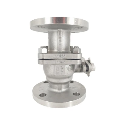 Válvula de esfera de flange 304